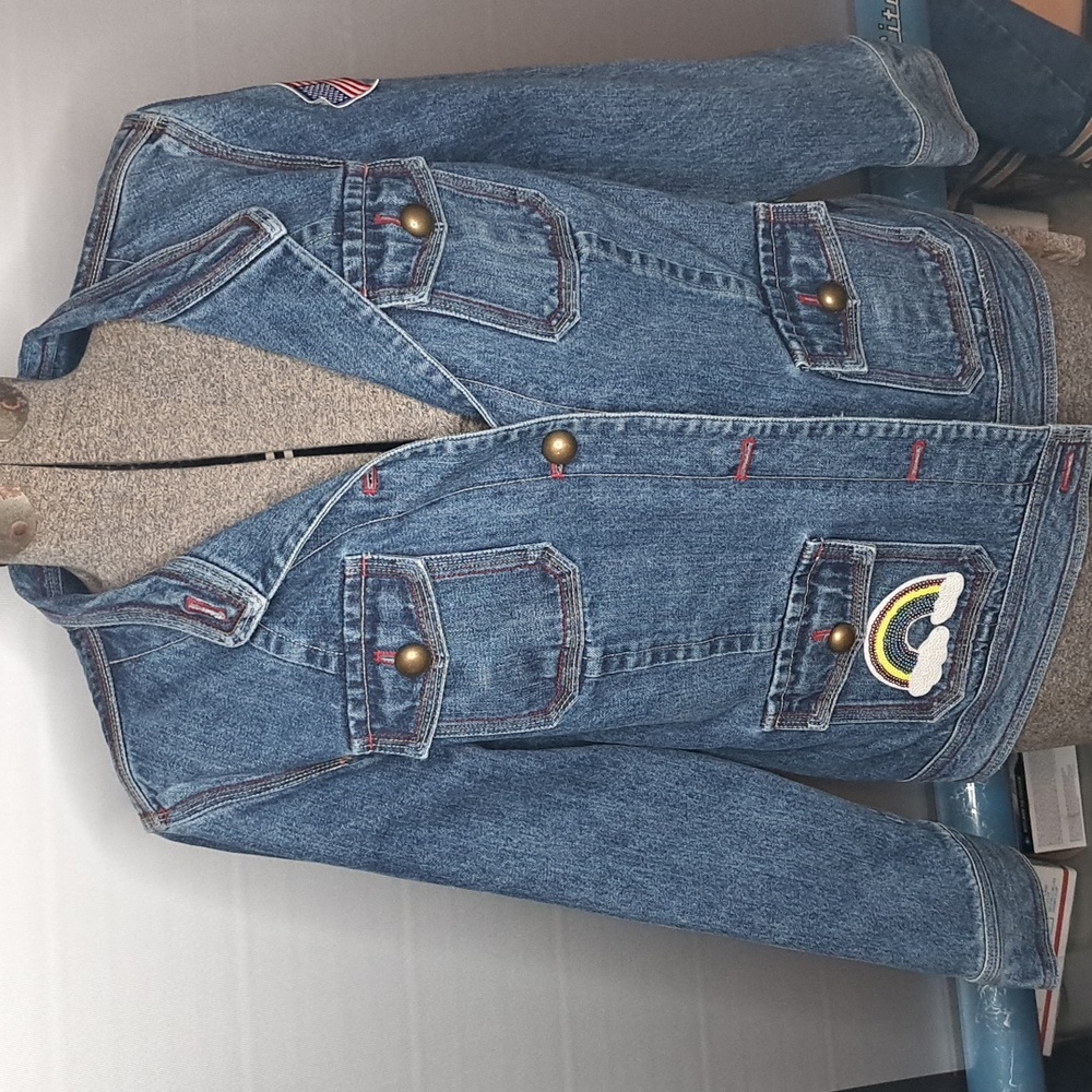 Westport Women's Smiley Face Jean Jacket 18/20